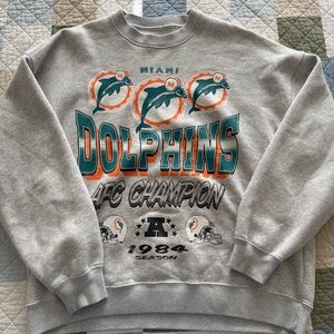 Abercrombie NFL dolphins Sweatshirt L